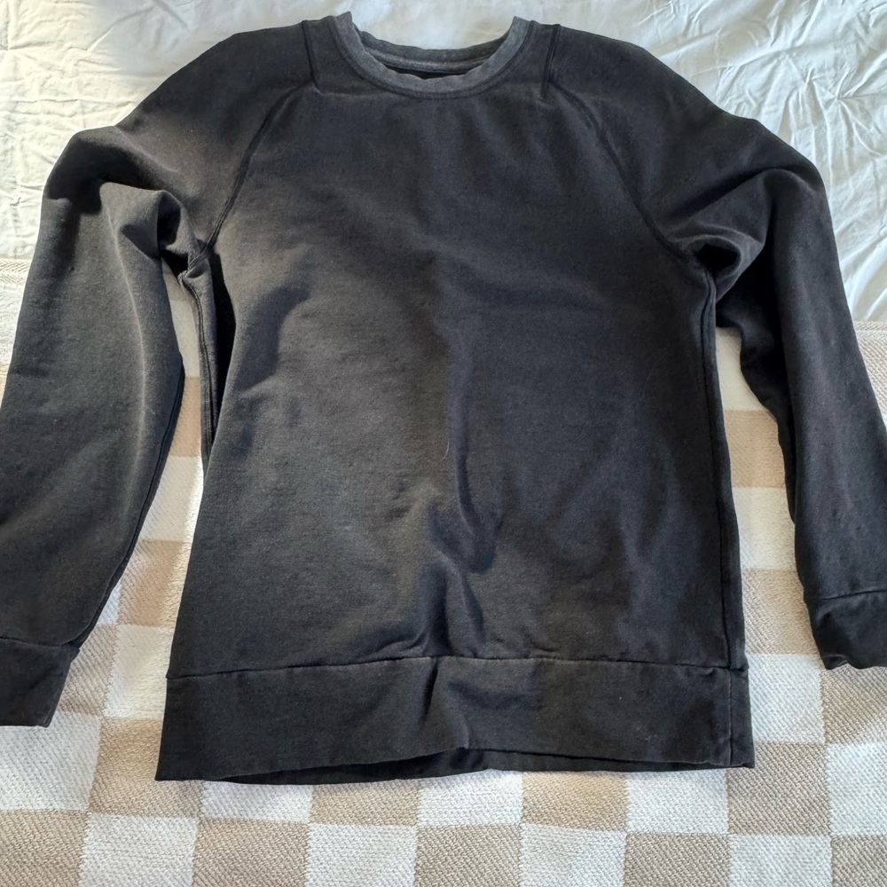 Lululemon Charcoal Crewneck Sweater